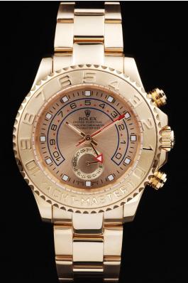 Rolex Yacht-Master II Golden Surface Watch-RY3336